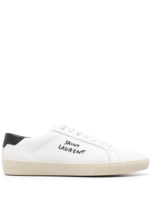 Court SL/06 embroidered sneakers SAINT LAURENT | 610685AABEE9061